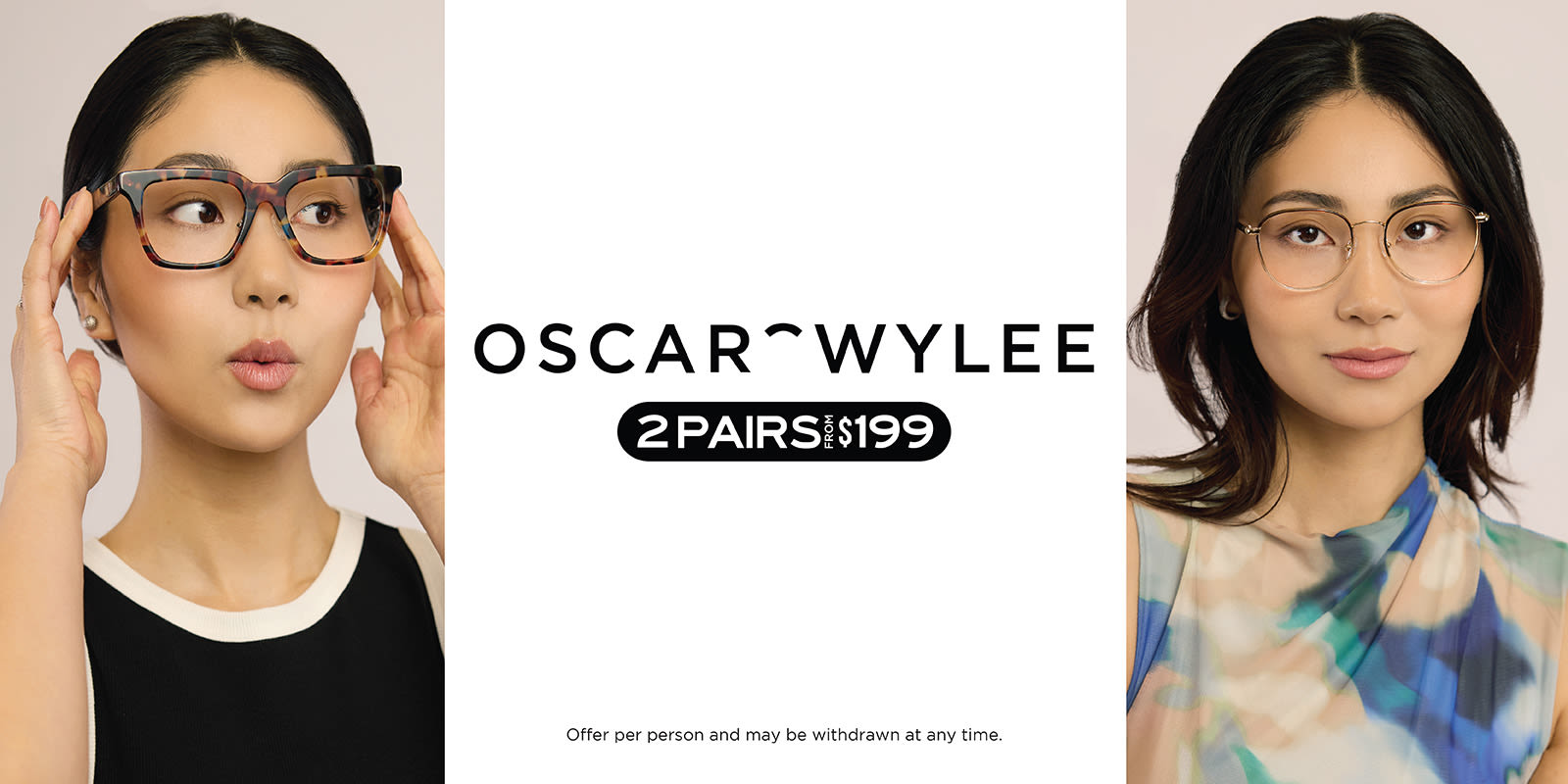 2 Pairs From $199 at Oscar Wylee