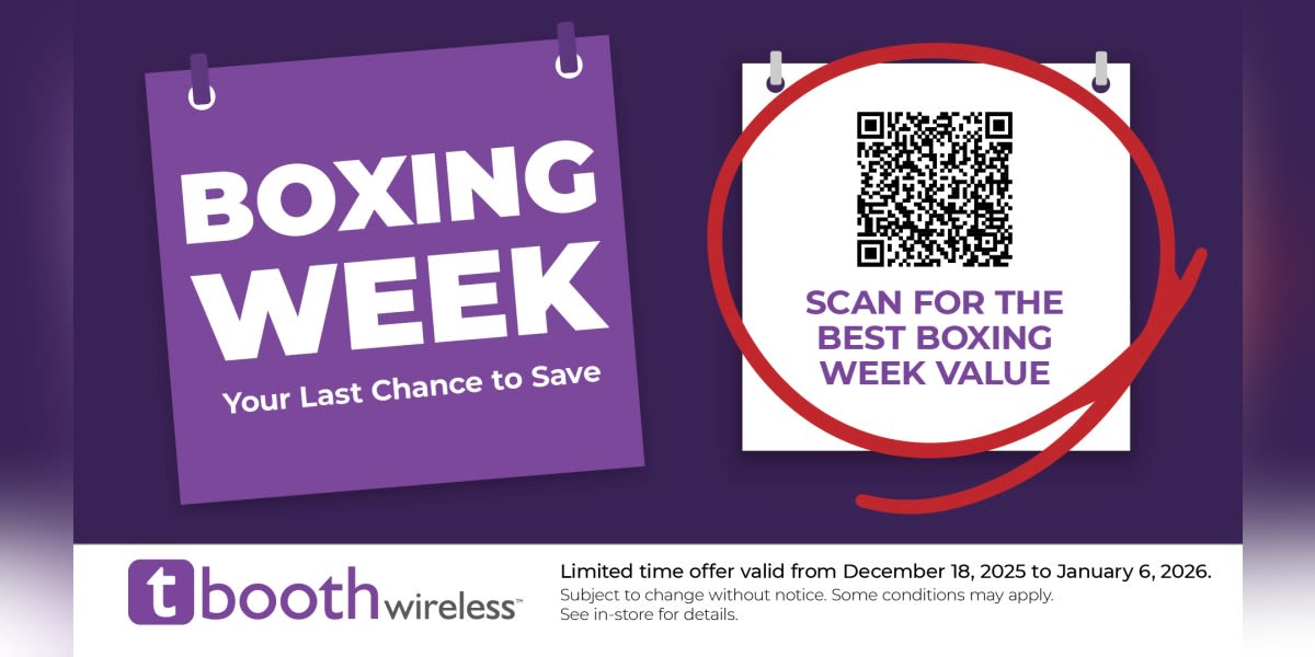 BOXING WEEK — Your Last Chance to Save