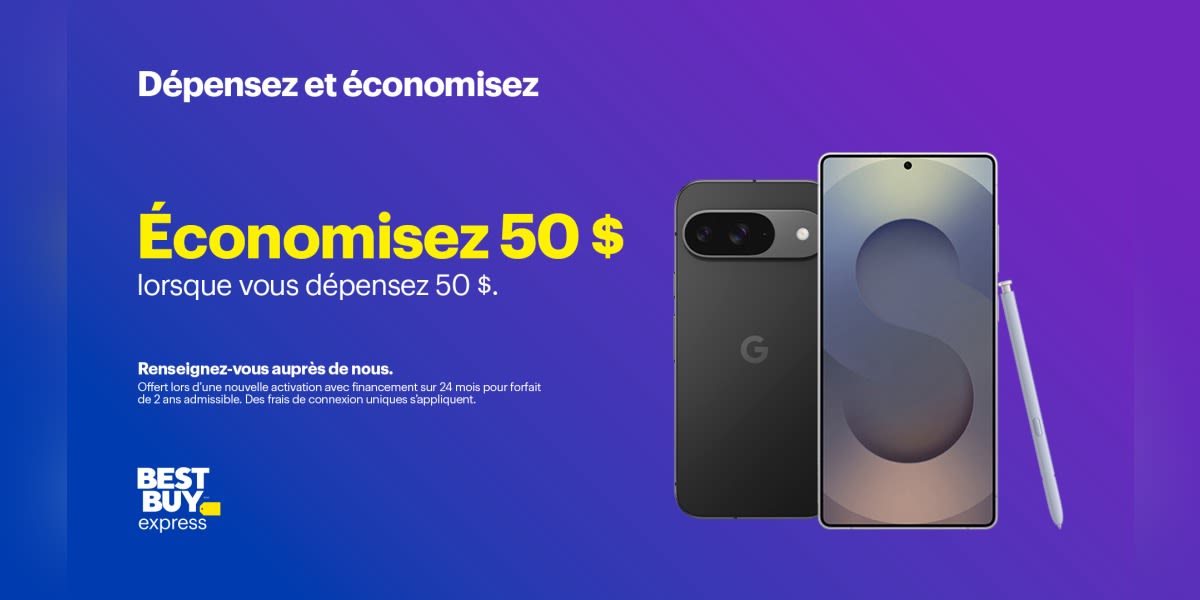 Dépensez et économisez chez Best Buy Express