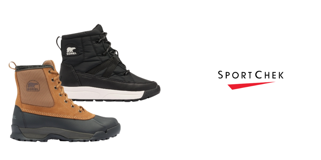 Chaussures Sorel jusqu'à 30 % de réduction* !