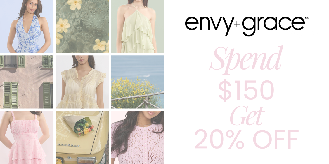 Spend $150, get 20% off!