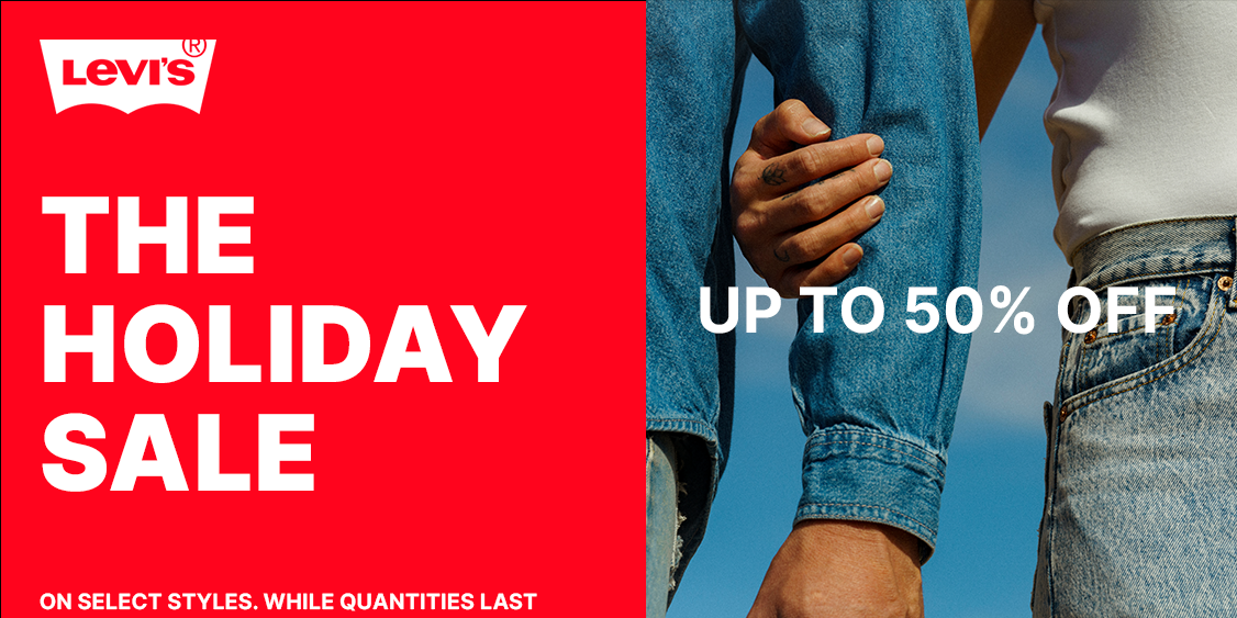 The Holiday sale: get up to 50% off!