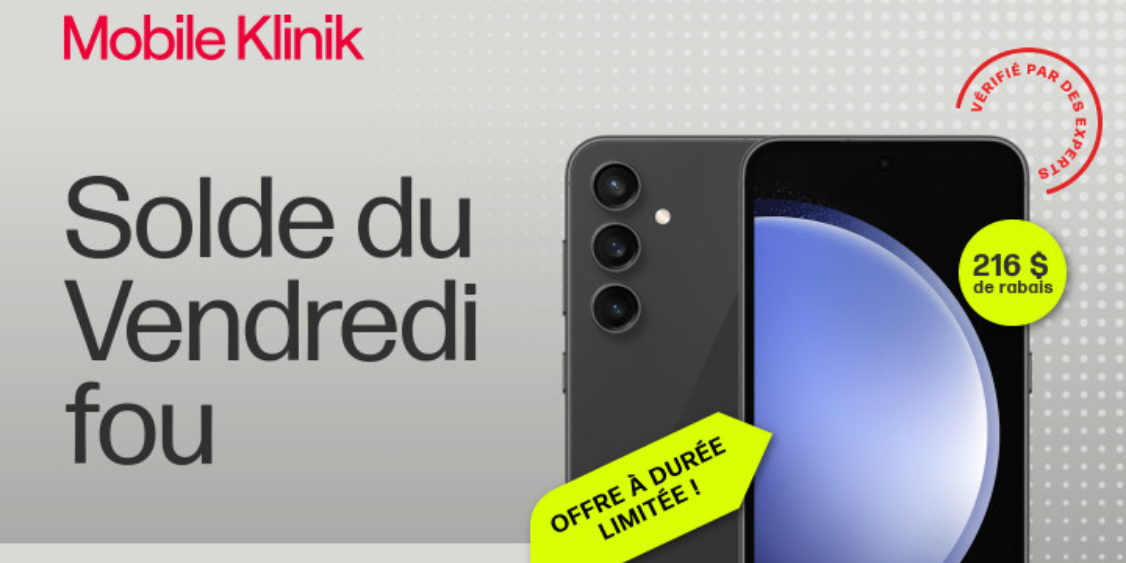 Solde du Vendredi fou