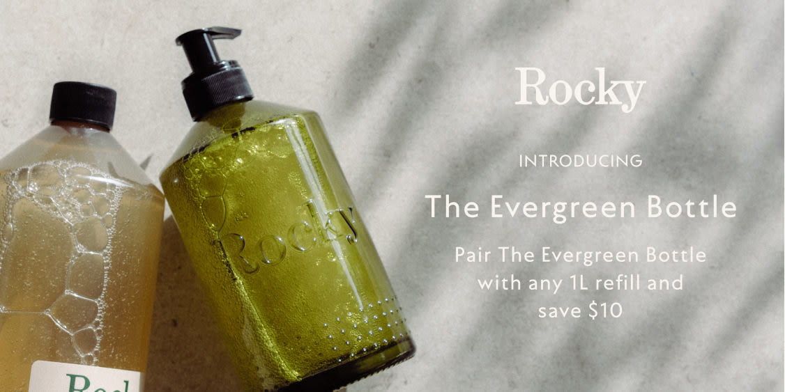Rocky Mountain Soap Co - Introducing the Evergreen Bottle