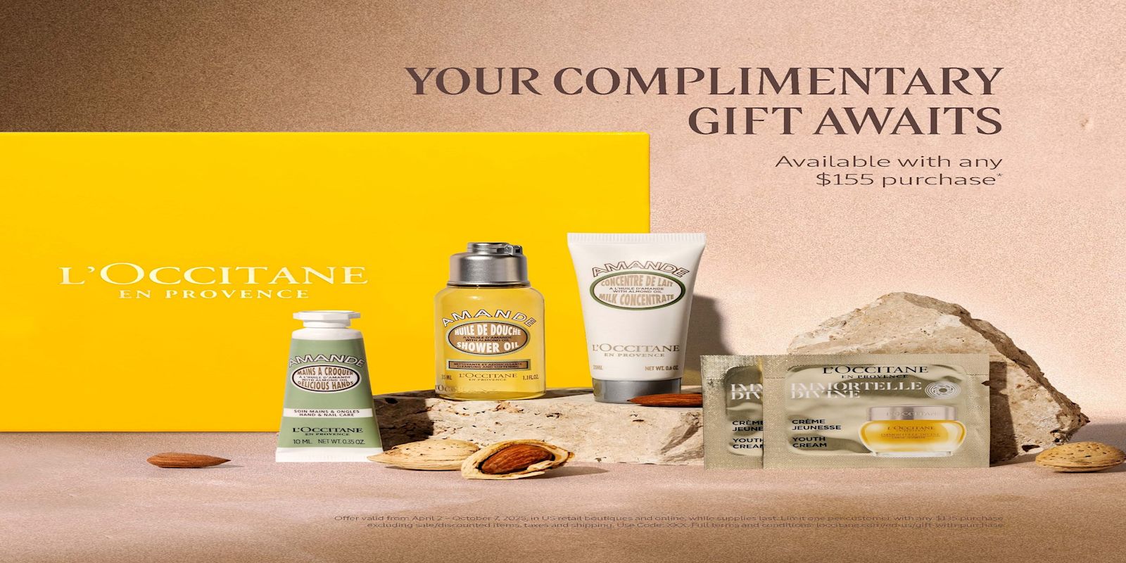 🎁 Receive a Luxe L’Occitane Gift with Your Purchase!