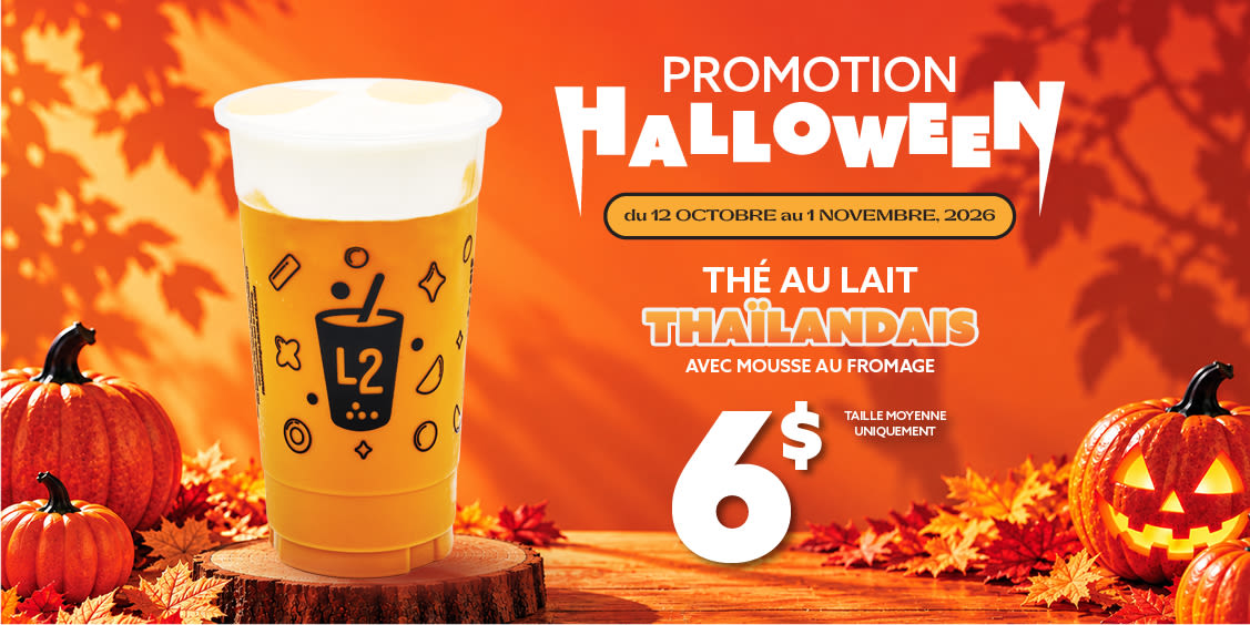 Un délice Terriblement bon pour Halloween chez L2! 🎃
