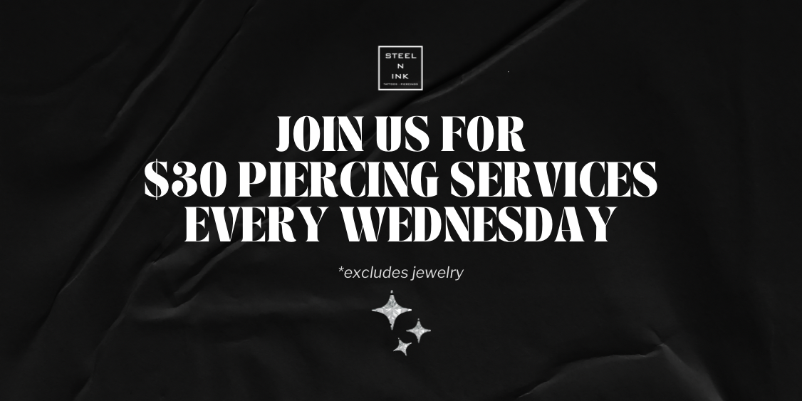 Back to school means new piercings!!!
