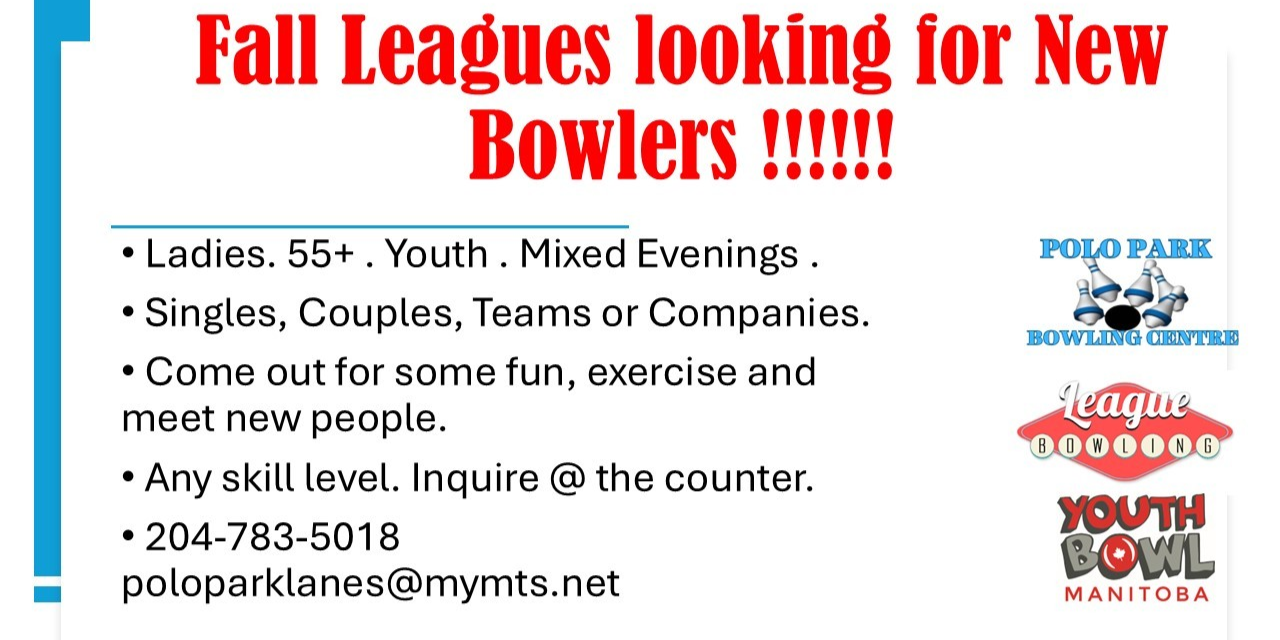 Fall leagues looking for New Bowlers (1)