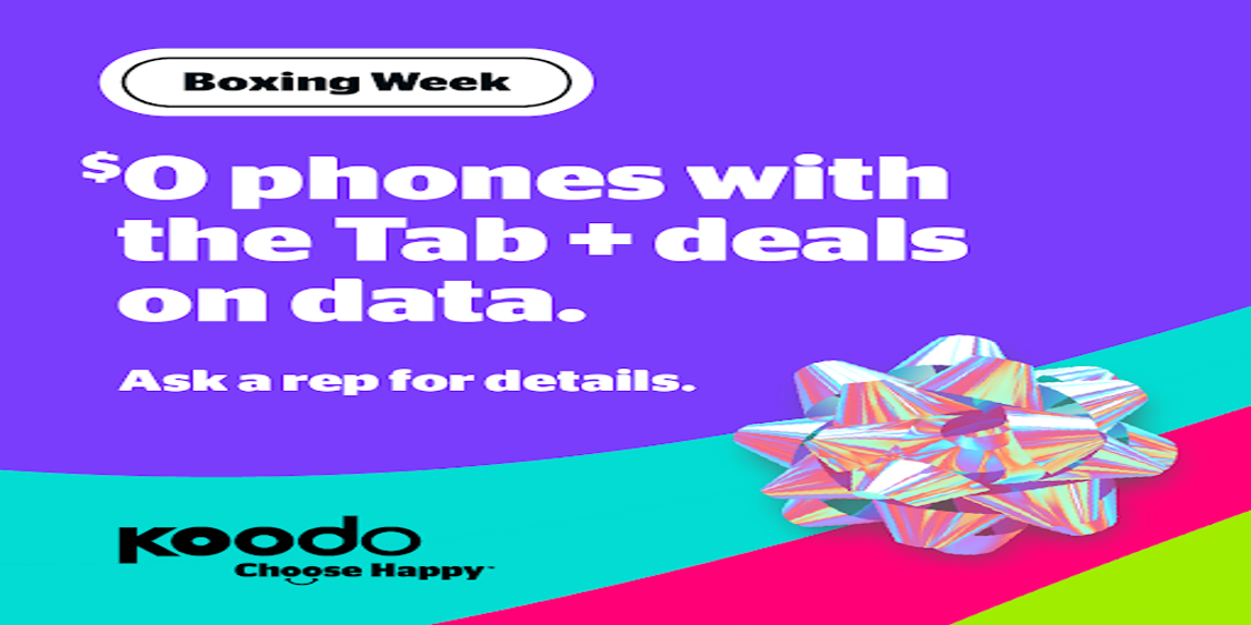 VIP Event this weekend!! 🎉 Pre-Week Boxing Sale – BIG DEALS ON TELUS & KOODO SERVICES! 🎉