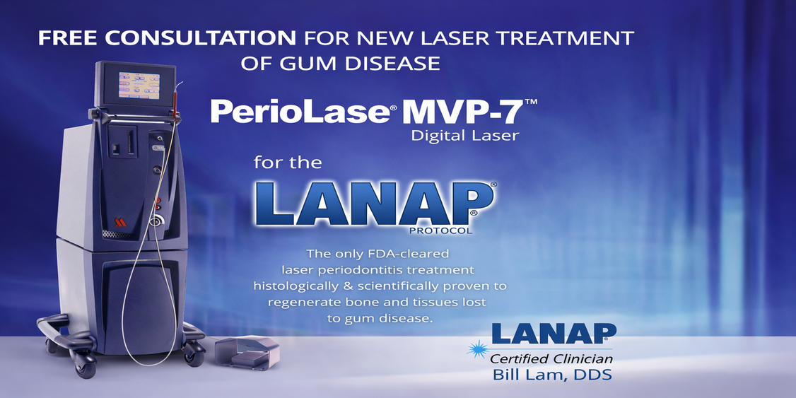 FREE CONSULTATION FOR NEW LASER TREATMENT OF GUM DISEASE