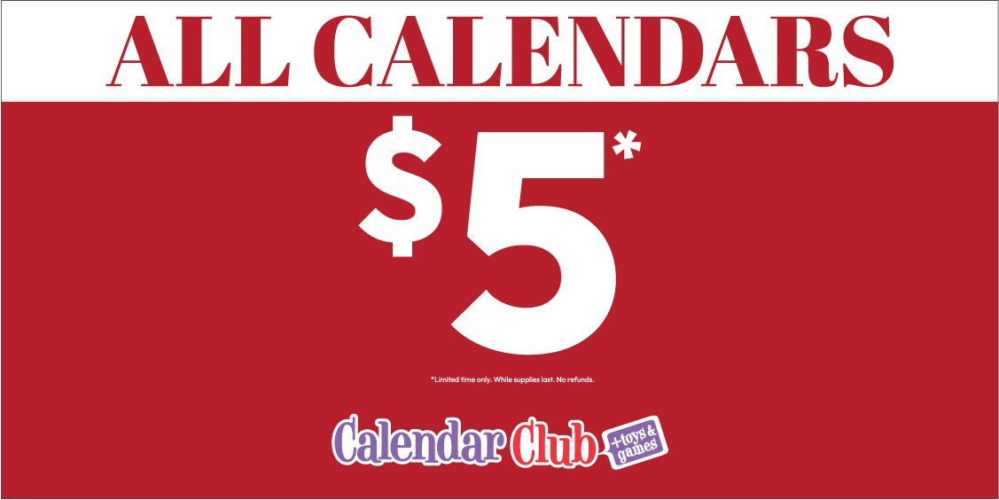 All Calendars $5