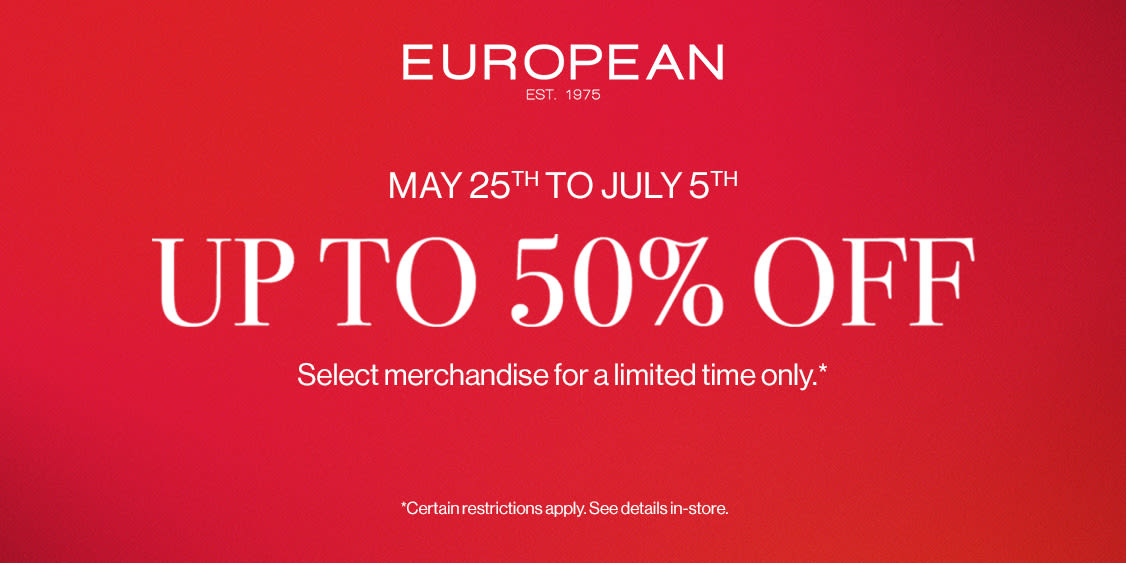 Enjoy up to 50% off selected merchandise at European Boutique (1)