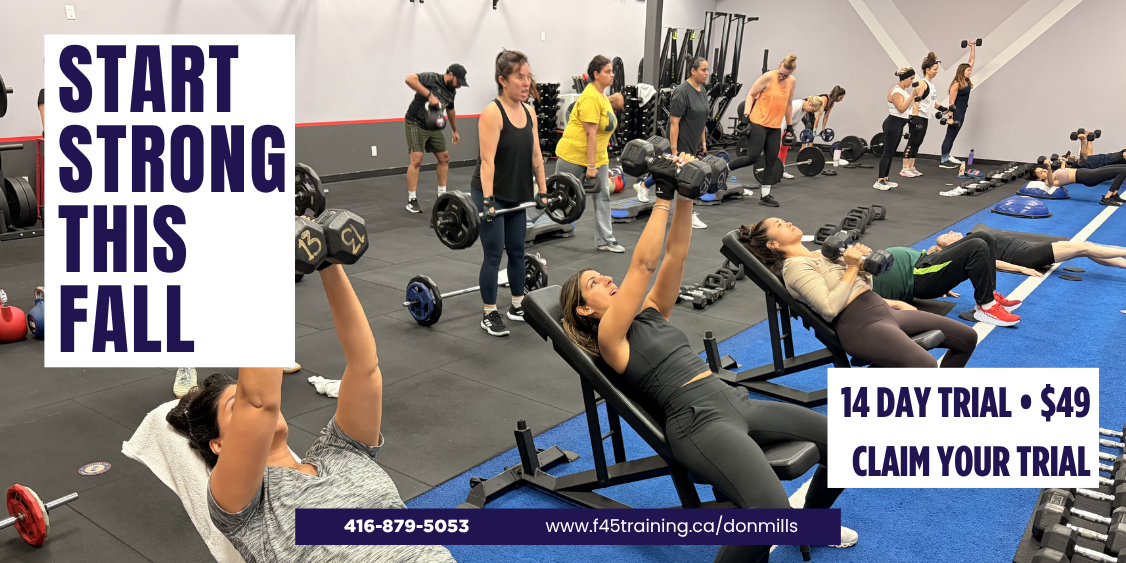 Get Strong at F45 This Fall - 14 Days for $49