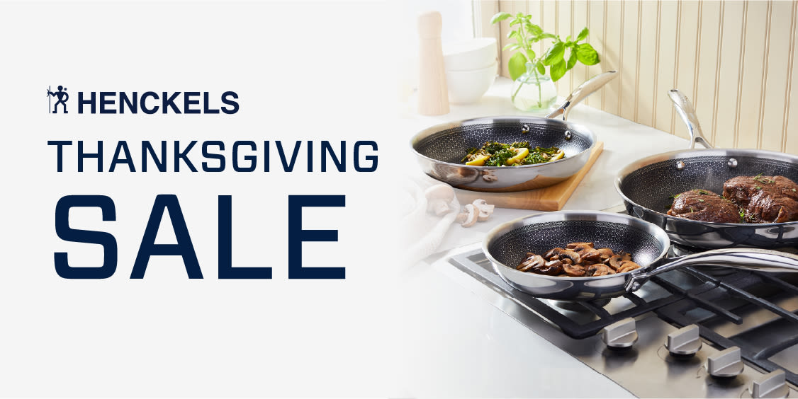 HENCKELS THANKSGIVING SALE!