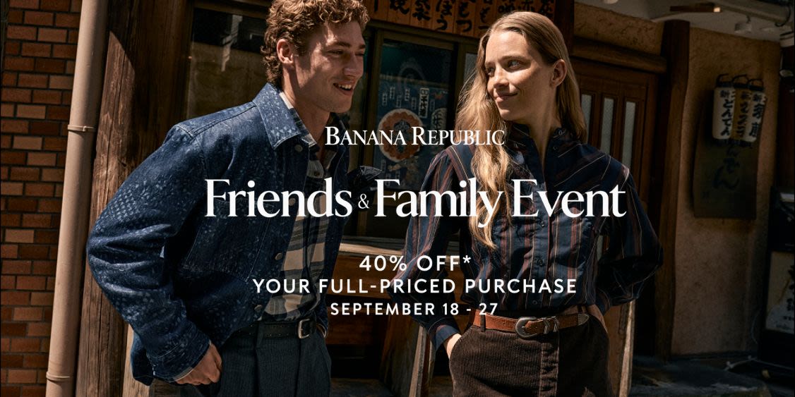 Friends & Family Event