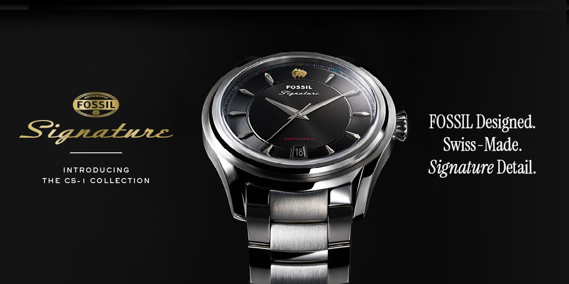 Signature Fossil Watches