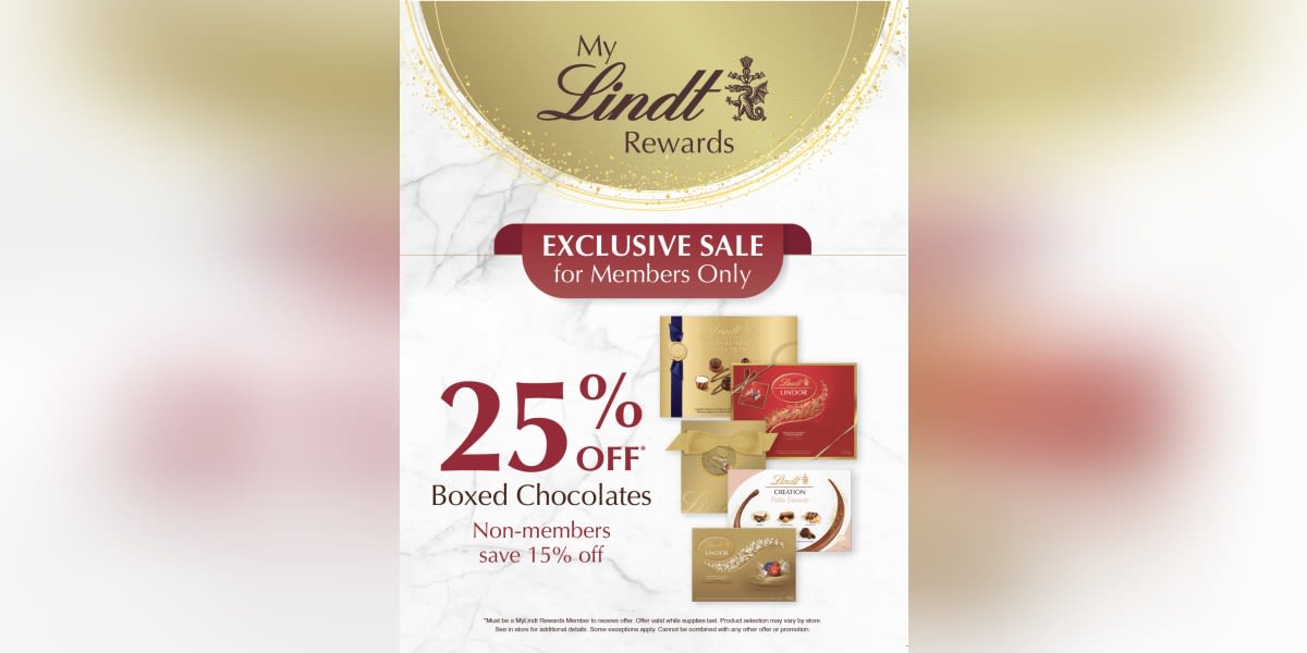 Members save 25% on select boxes!