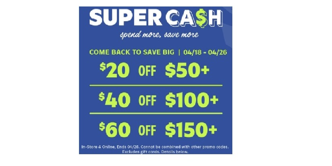OLD NAVY SUPER CASH