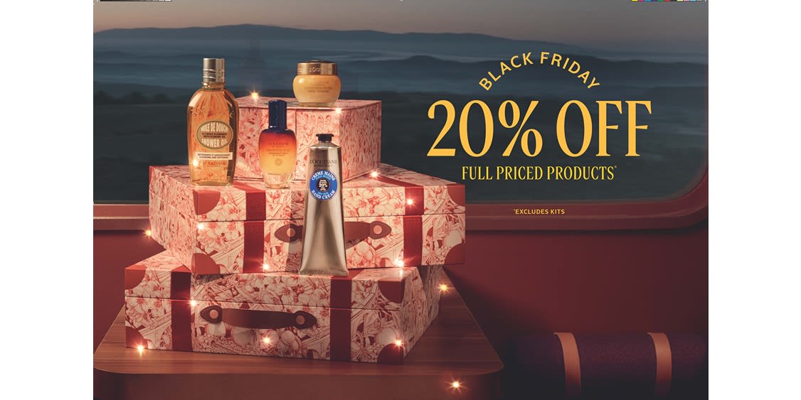 Black Friday Sale @ L'Occitane en Provence