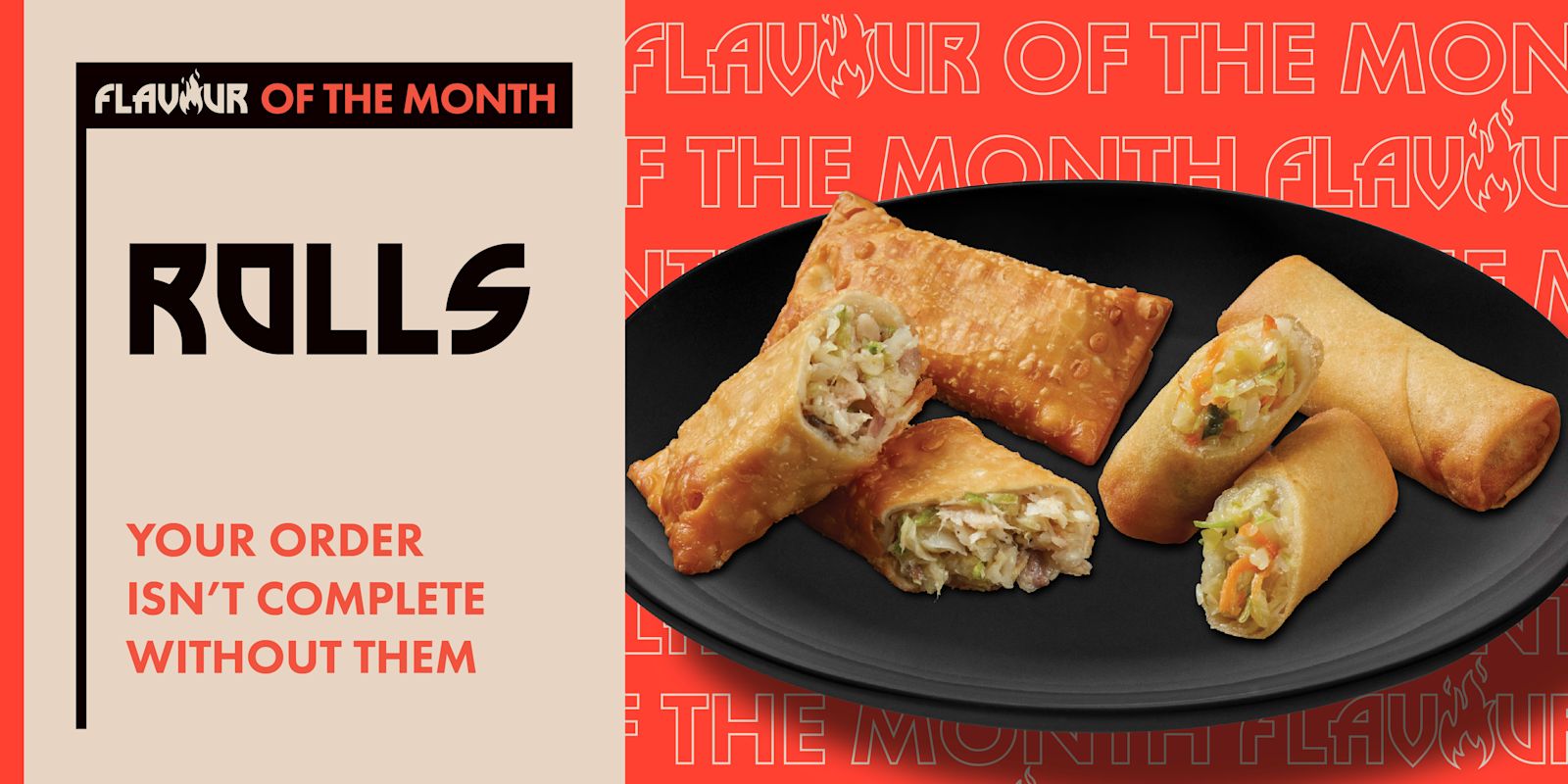 September's Flavour of the Month: Rolls
