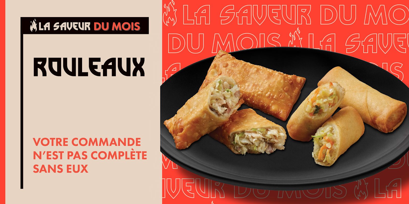 La saveur du mois de septembre : Les Rouleaux