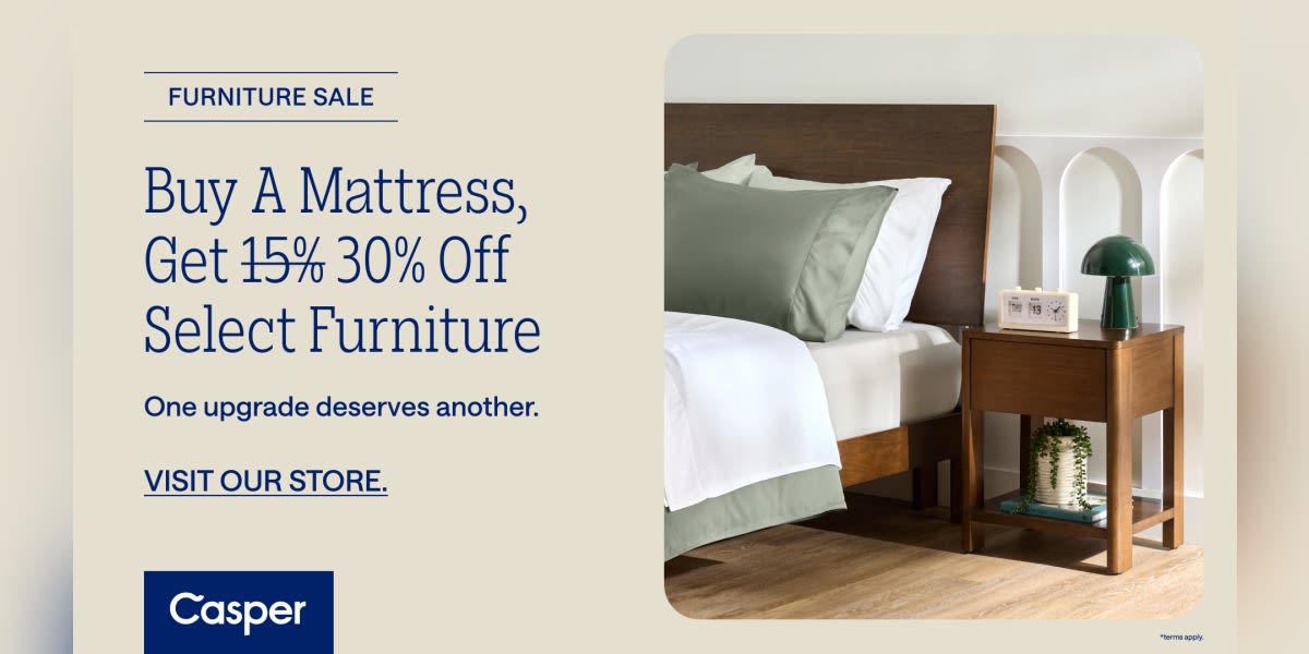 One upgrade deserves another.