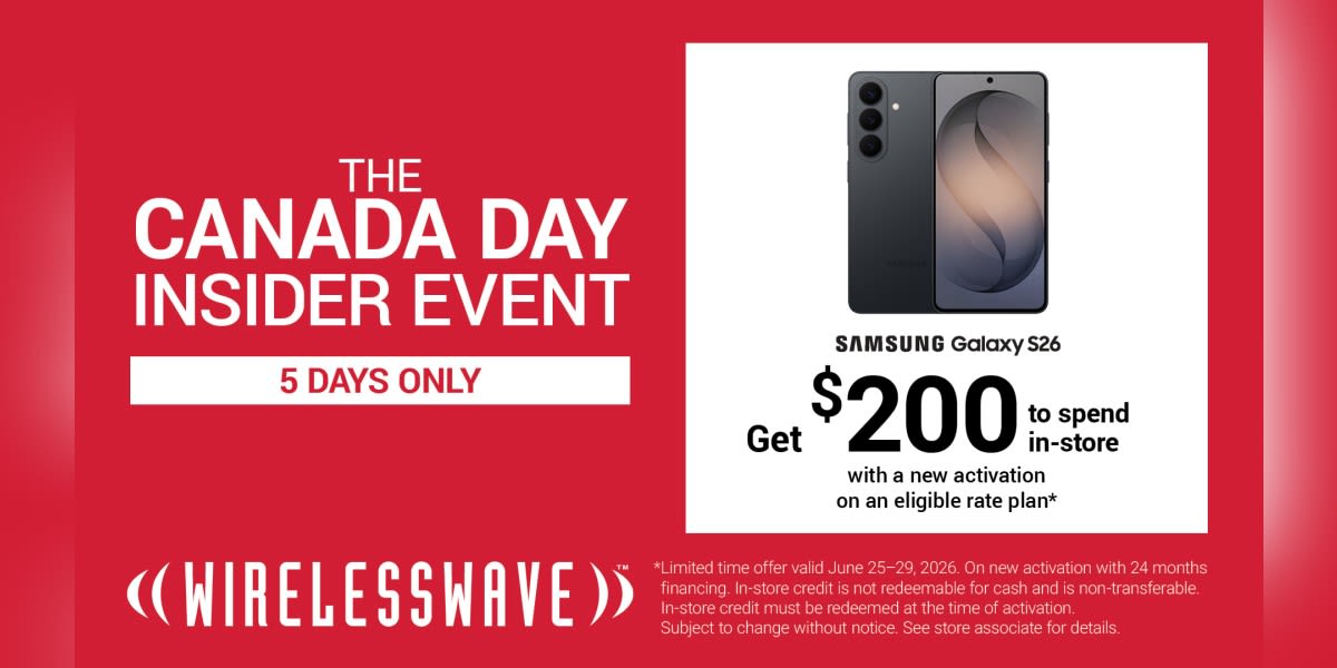 THE CANADA DAY INSIDER EVENT: 5 DAYS ONLY