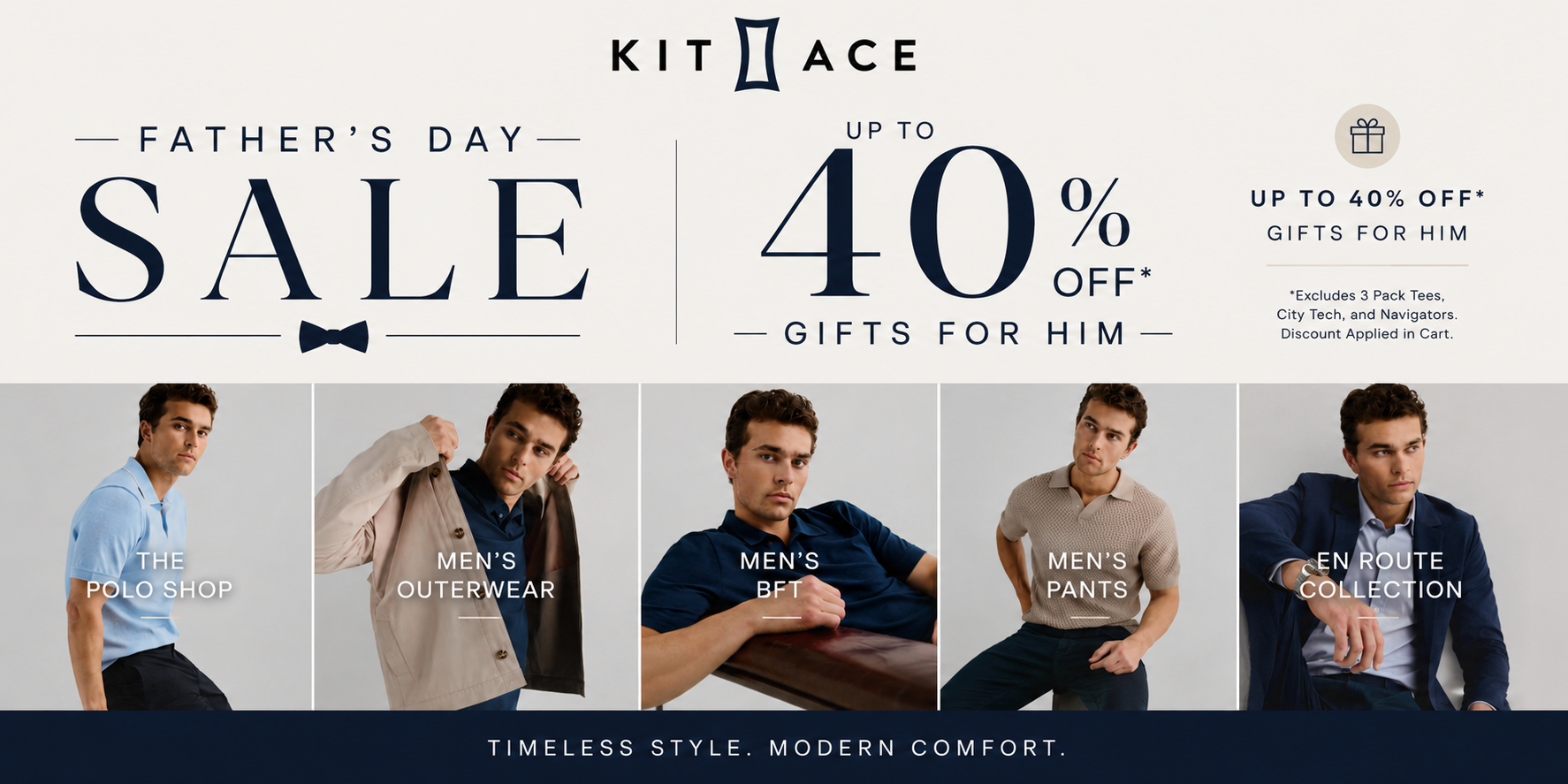 KIT + ACE - Father's Day Sale