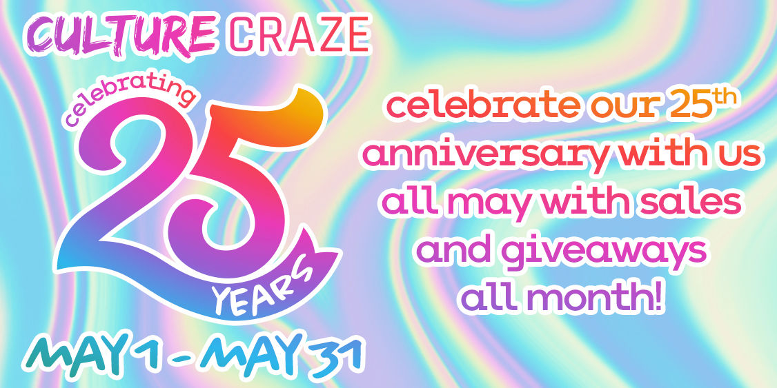 Culture Craze 25th Anniversary Sale