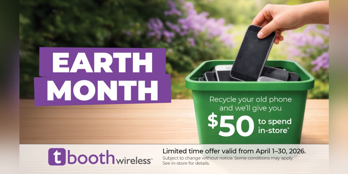 EARTH MONTH: Recycle your old phone