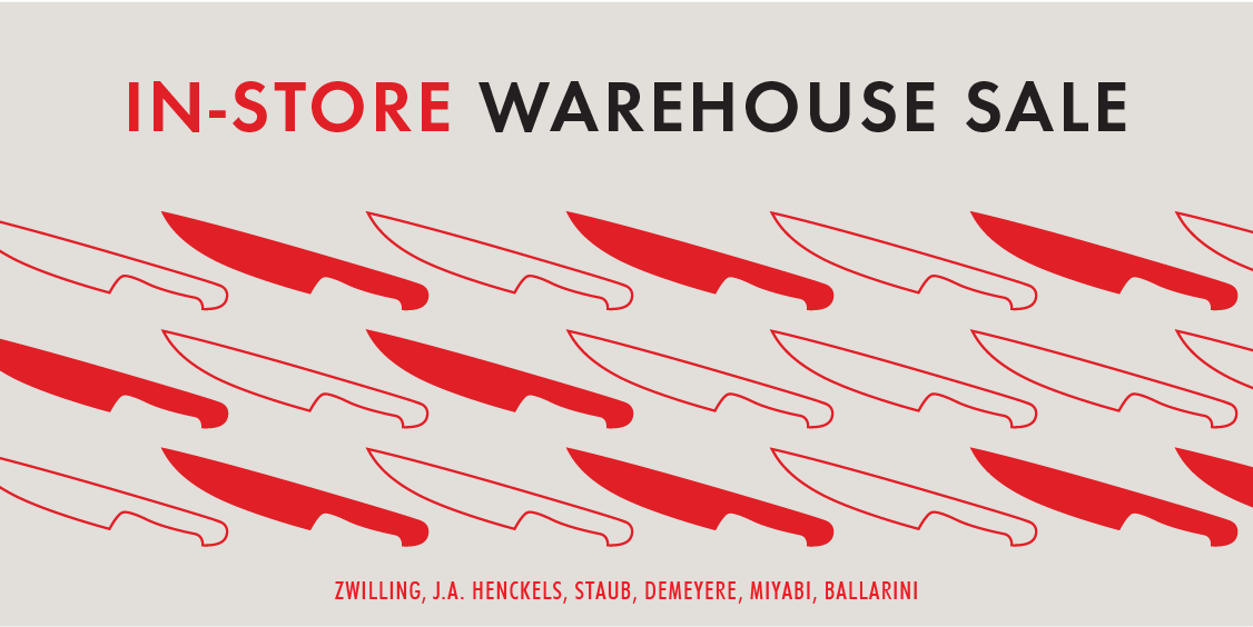 ZWILLING ANNUAL IN-STORE WAREHOUSE SALE