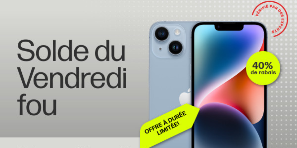 Solde du Vendredi fou