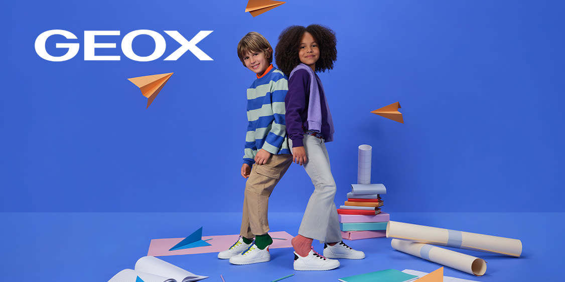 Retour À L'école Avec Le Style Et Le Confort De Geox