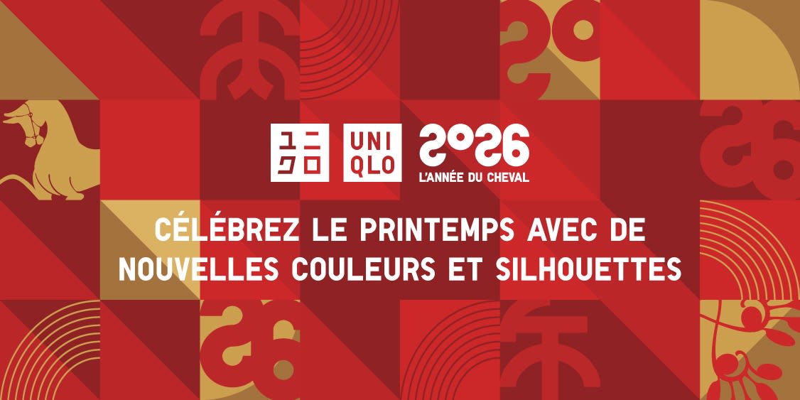 Découvrez les offres exclusives du Nouvel An lunaire chez UNIQLO, du 13 au 19 février!