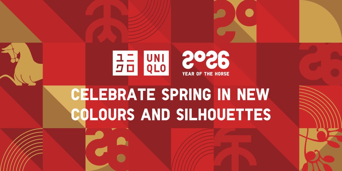 Shop exclusive Lunar New Year Offers from Feb 13-19 at UNIQLO!