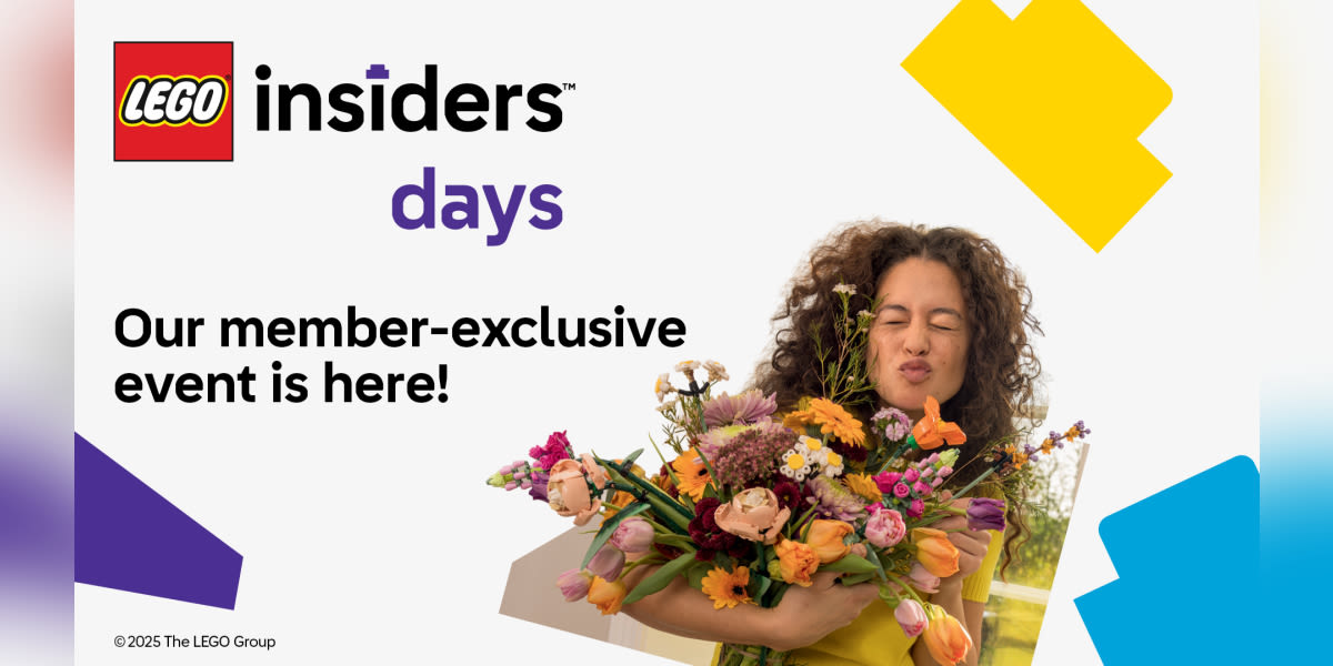 Ready for rewards? LEGO® Insiders’ Days are here!