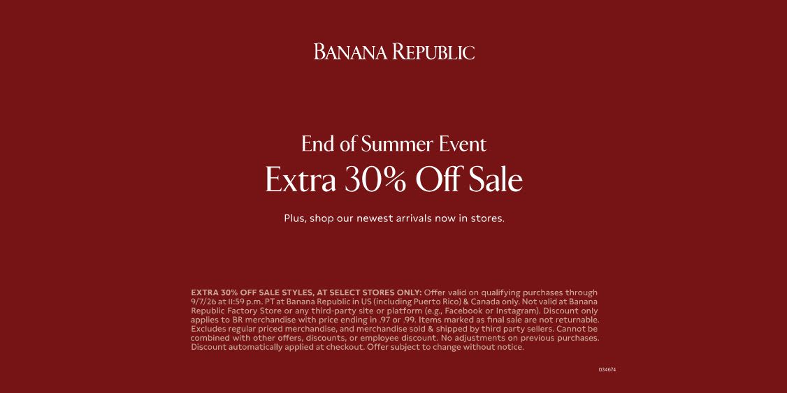 End of Summer Event