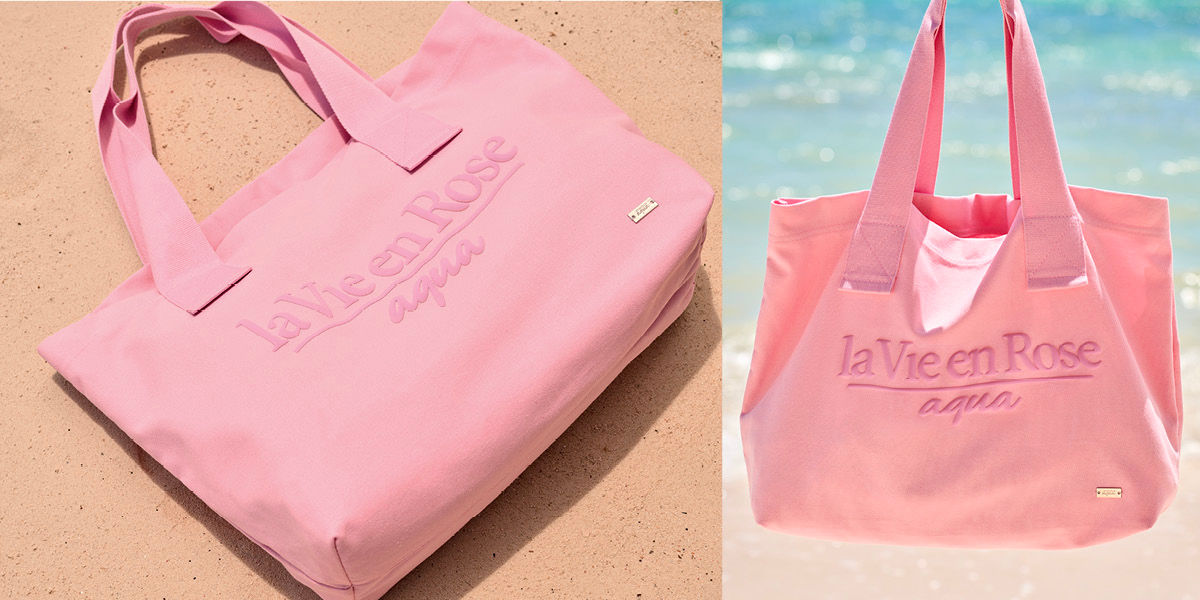 Get a beach bag for $12.95 with a purchase of $50 or more