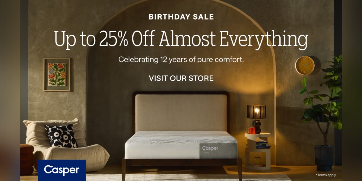 Up to 25% Off Almost Everything