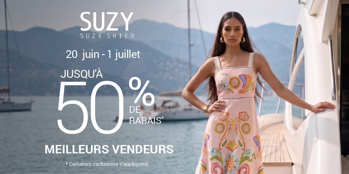 Jusqu’à 50 % de rabais