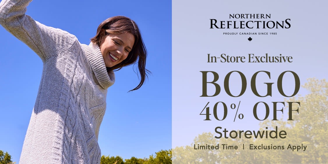 BOGO 40% OFF SEPTEMBER 28TH - OCTOBER 4TH