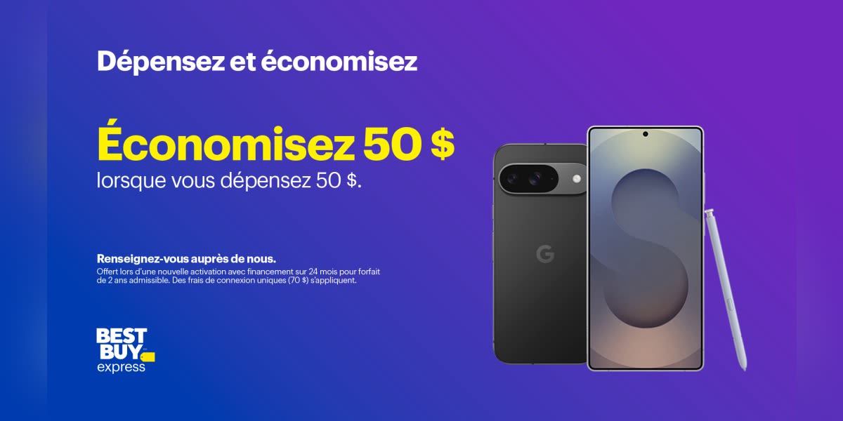 Dépensez et économisez chez Best Buy Express