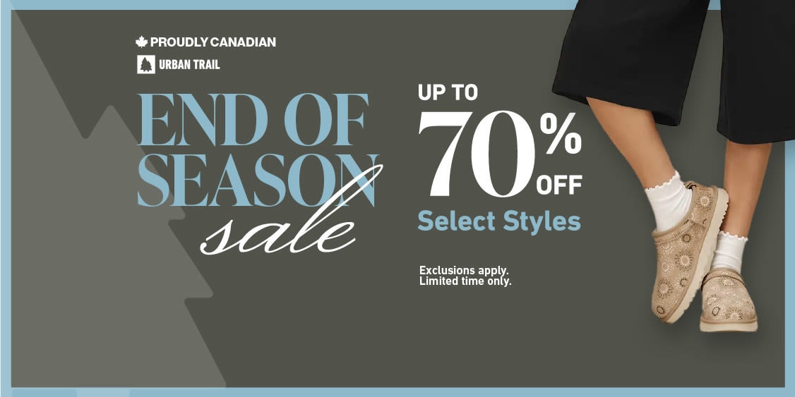 Urban Trail - End Of Season Sale. Up to 70% Off🔥
