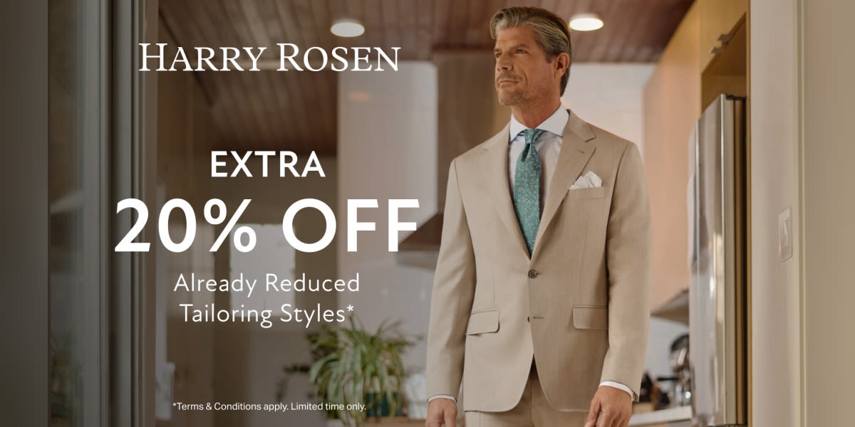 EXTRA 20% OFF TAILORING