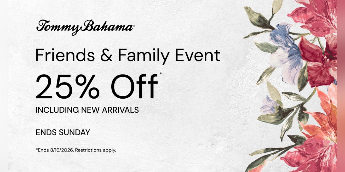 Our Friends & Family Event!