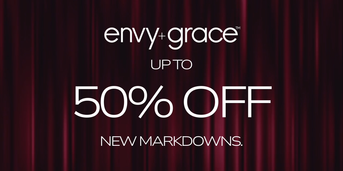 up to 50% off new markdowns!