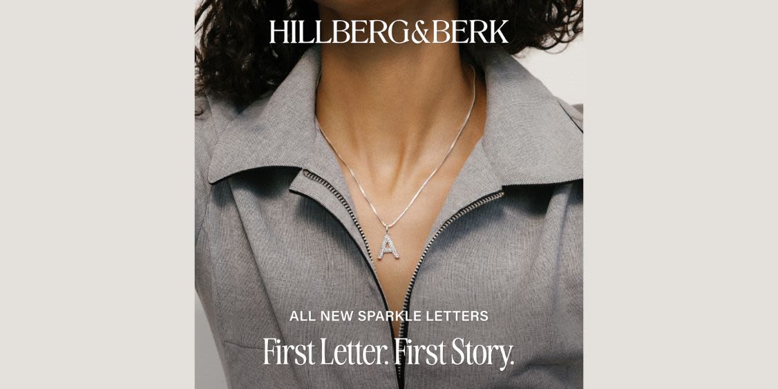 Hillberg & Berk - Sparkle Letter Charms