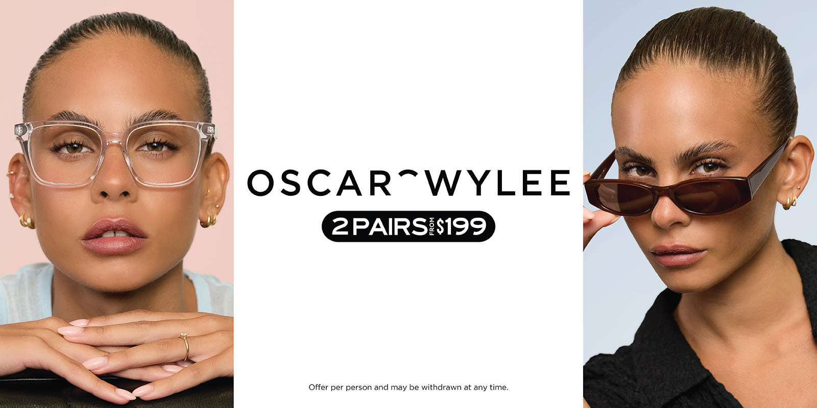 2 Pairs From $199 at Oscar Wylee