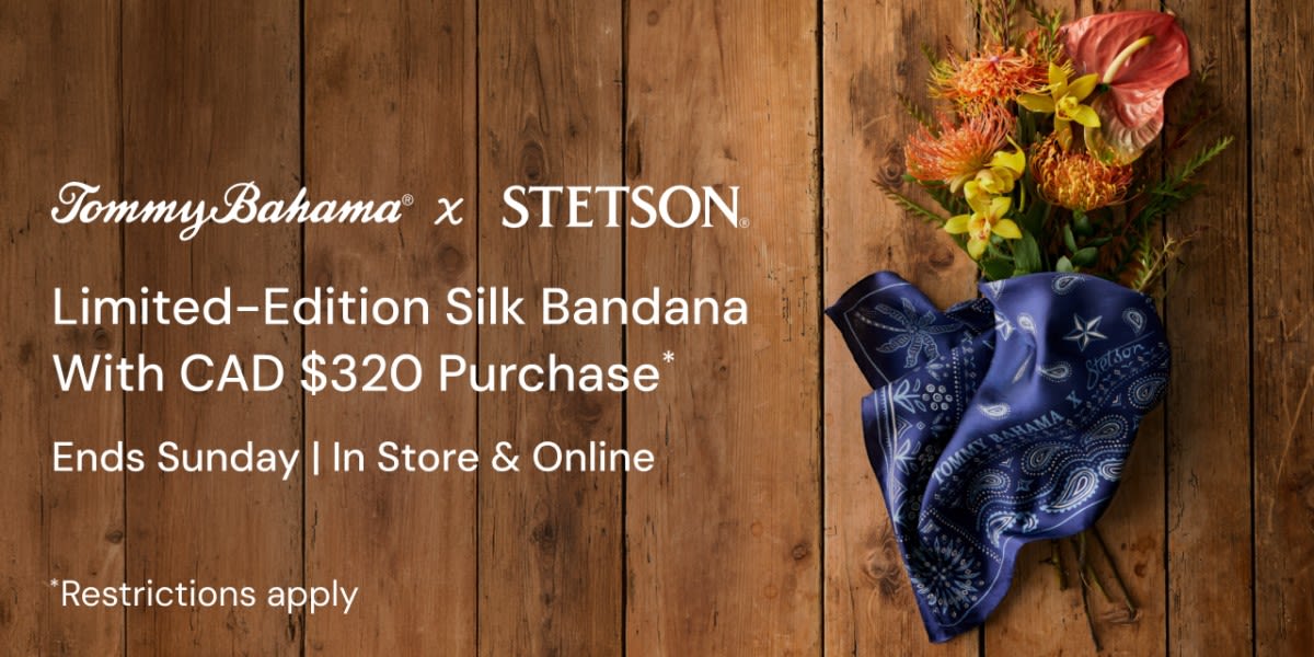 Limited-Edition Silk Bandana With CAD $320 Purchase*