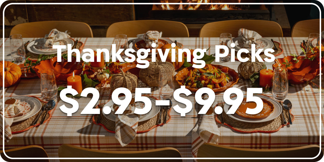 Thanksgiving Picks - $2.95 to $9.95